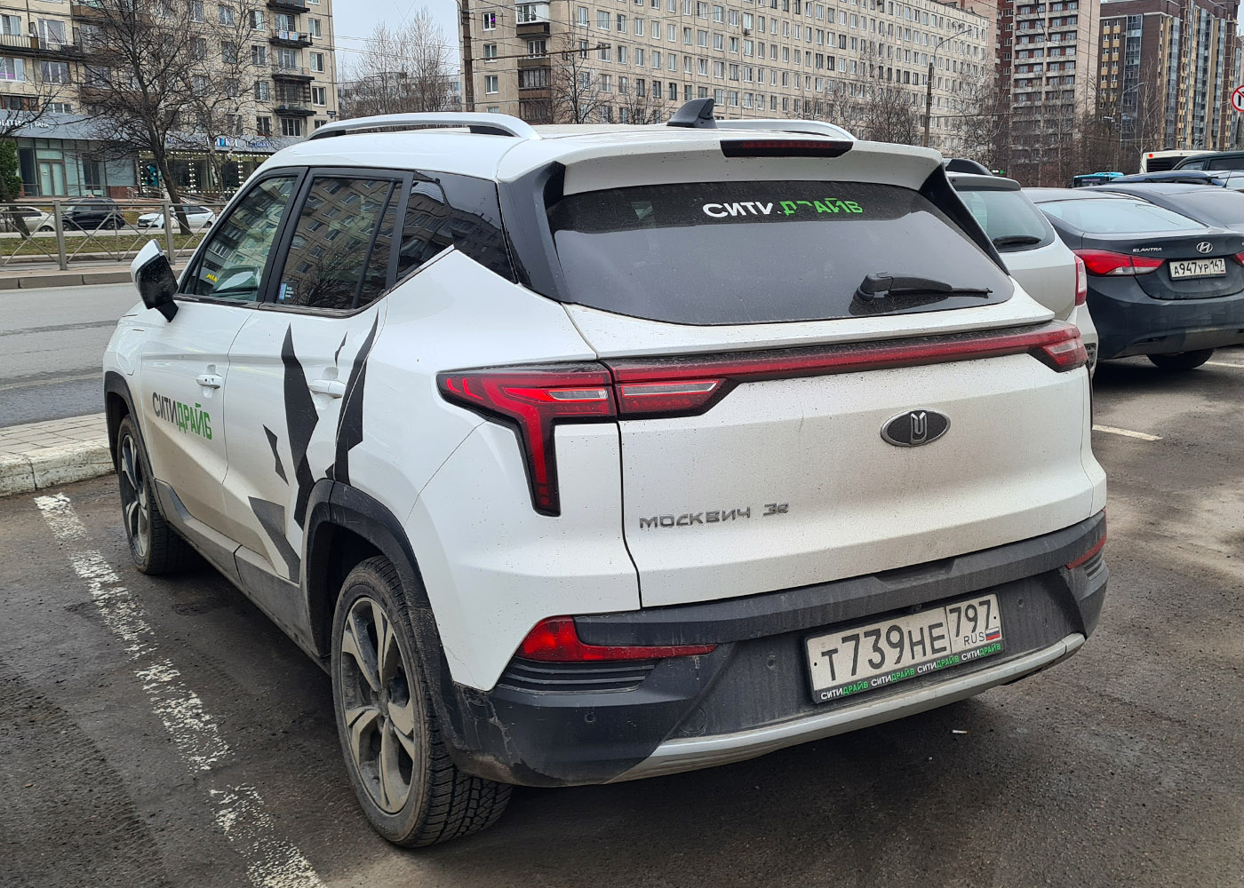 Санкт-Петербург, Москвич 3 № Т 739 НЕ 797