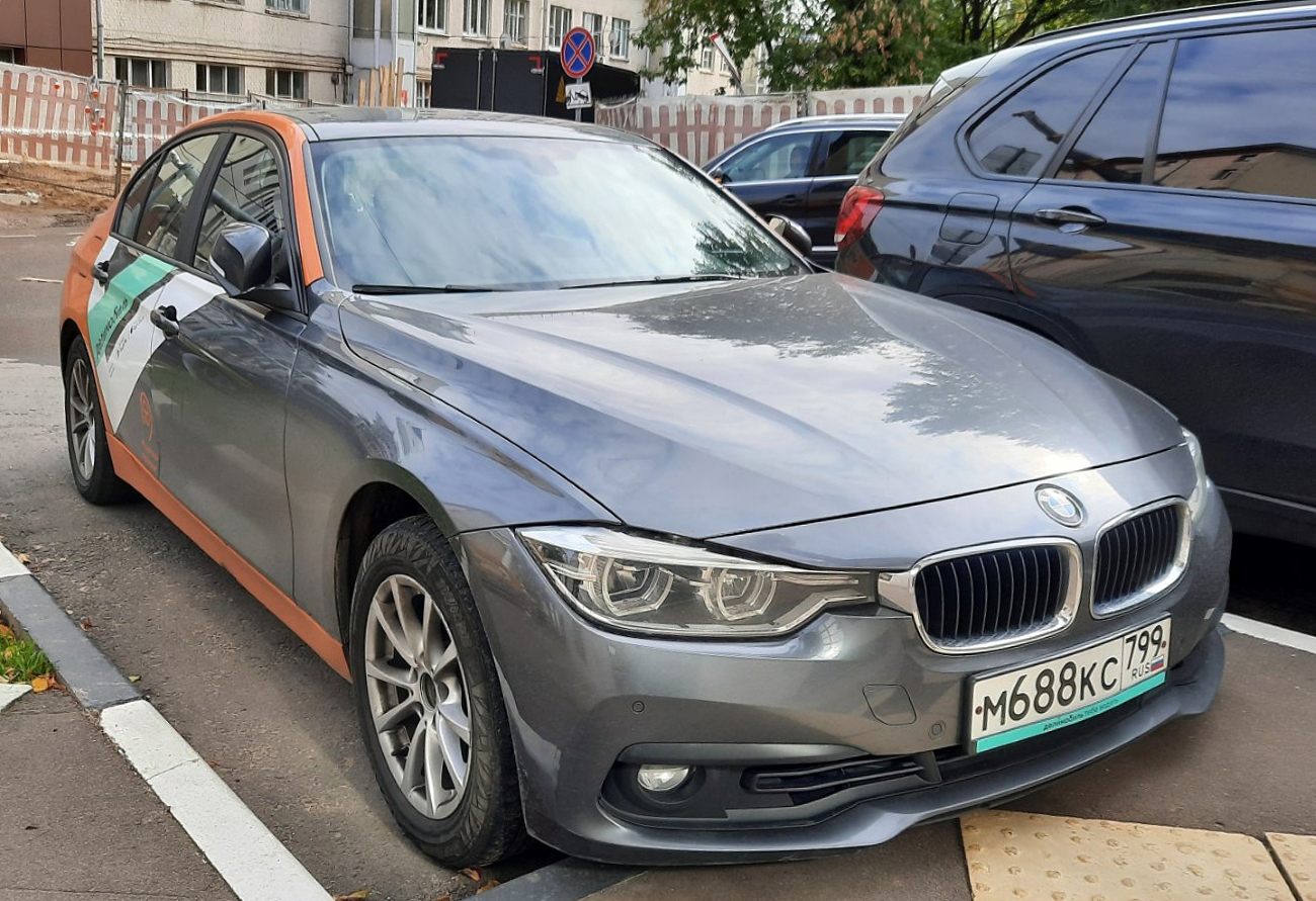 Москва, BMW 3 Series № М 688 КС 799