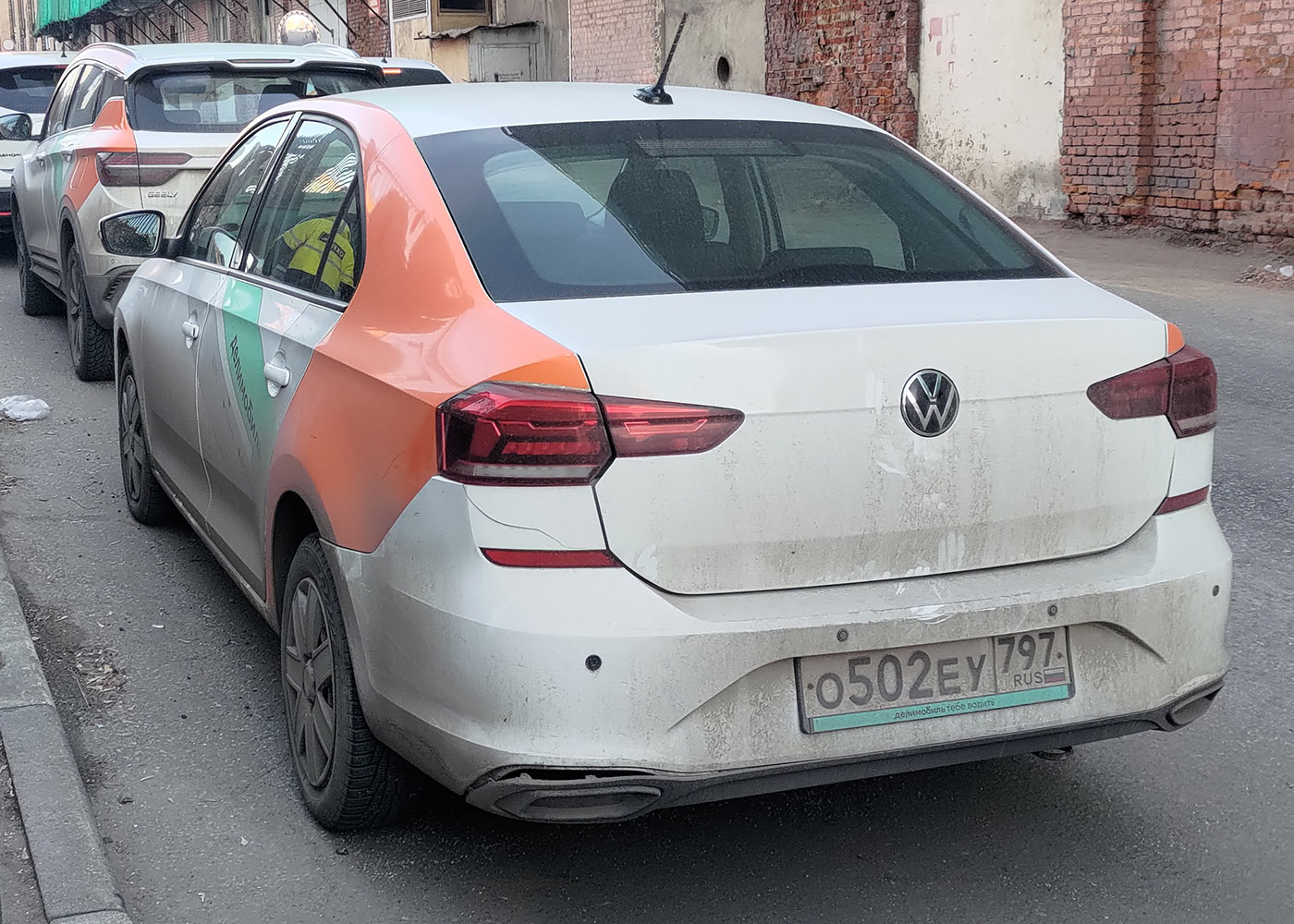 Москва, Volkswagen Polo № О 502 ЕУ 797