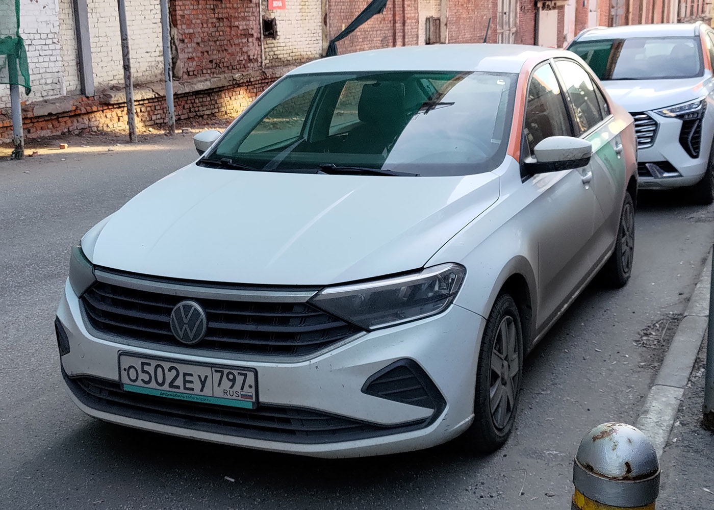 Москва, Volkswagen Polo № О 502 ЕУ 797