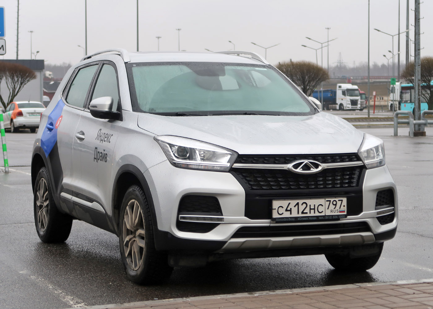 Санкт-Петербург, Chery Tiggo 4 № С 412 НС 797