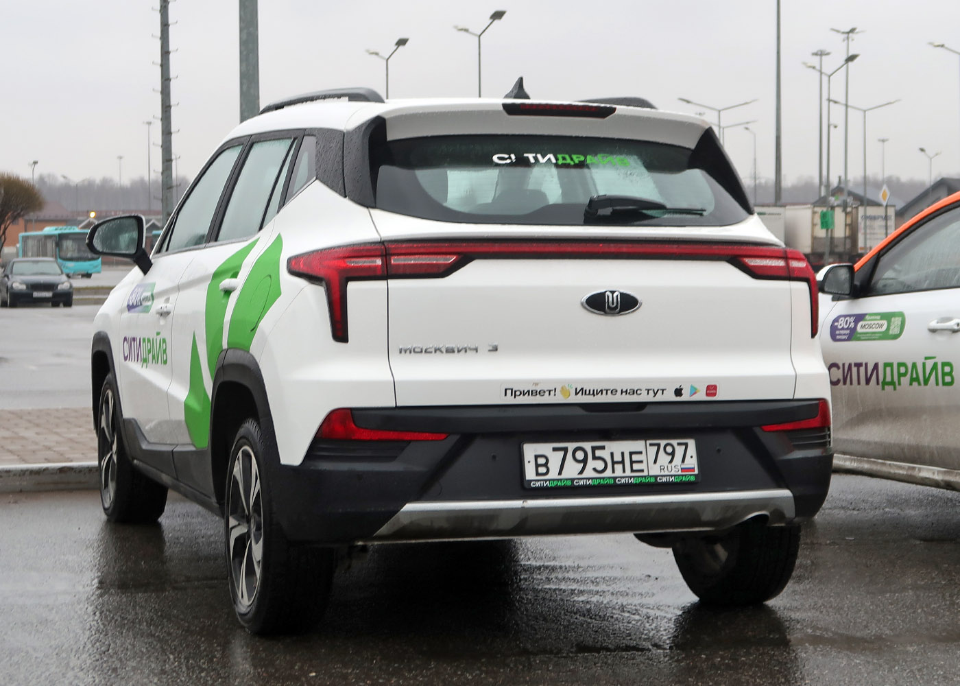 Санкт-Петербург, Москвич 3 № В 795 НЕ 797