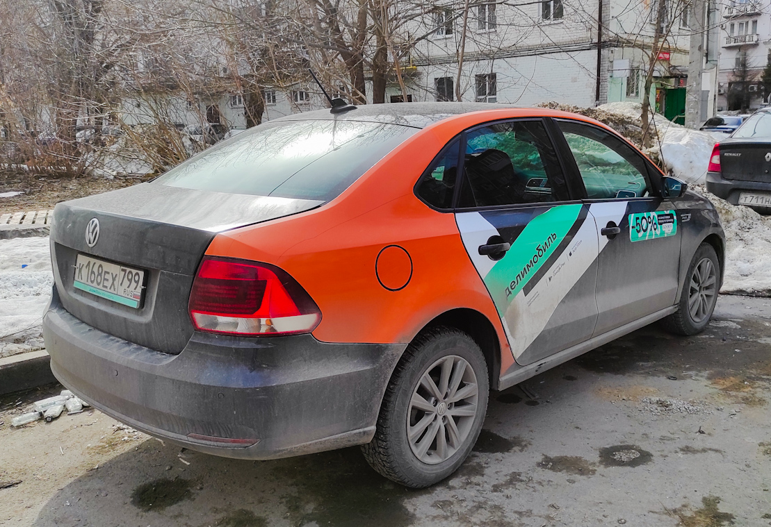 Казань, Volkswagen Polo № К 168 ЕХ 799