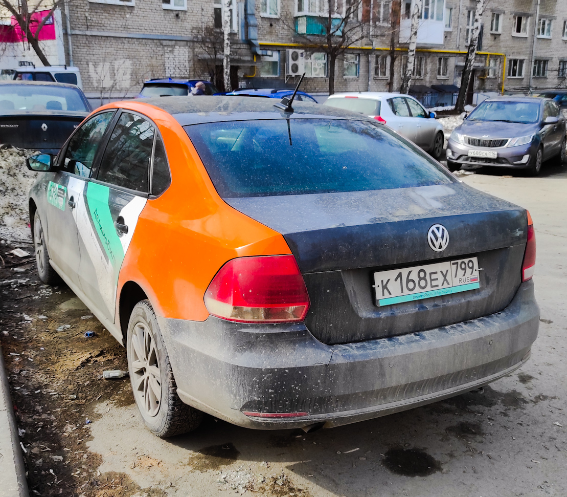 Казань, Volkswagen Polo № К 168 ЕХ 799