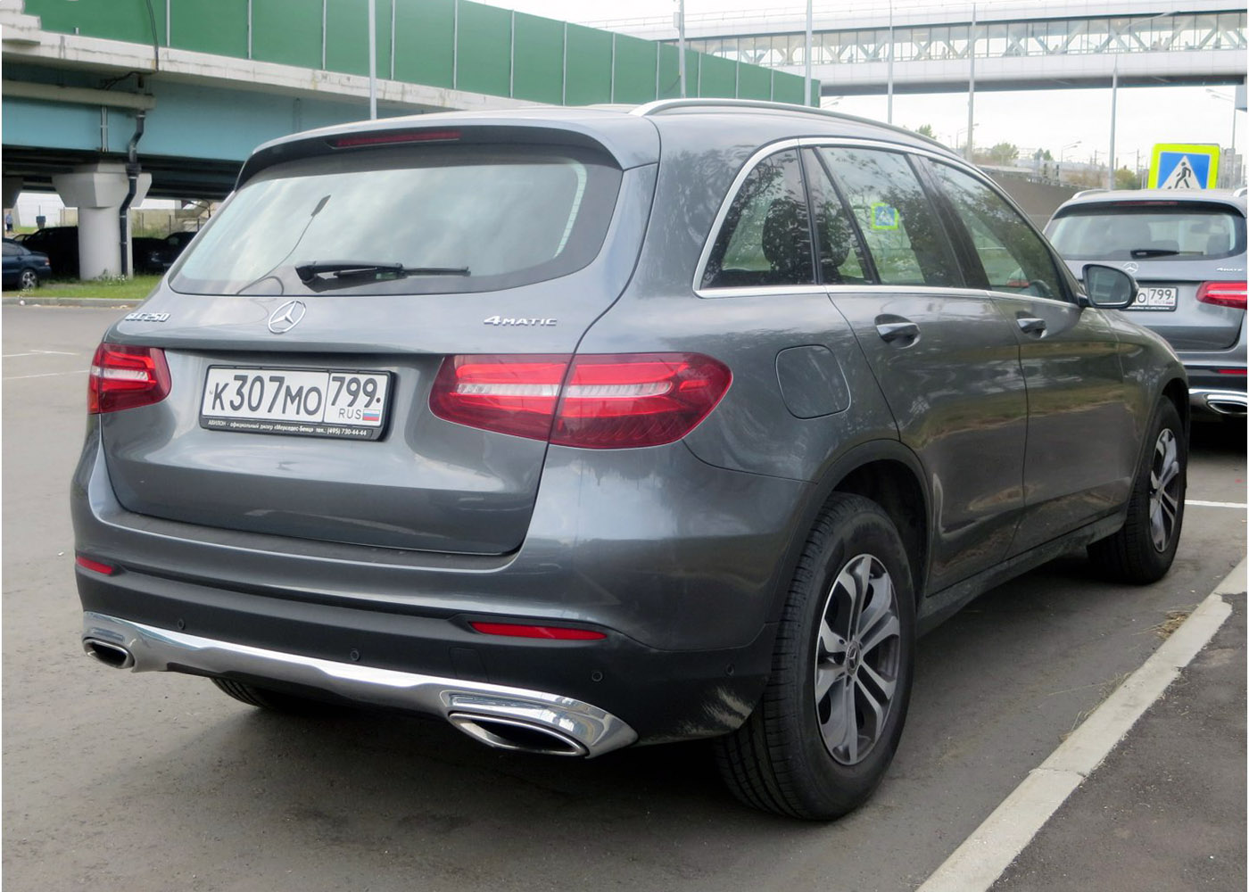 Москва, Mercedes-Benz GLC-Klasse № К 307 МО 799