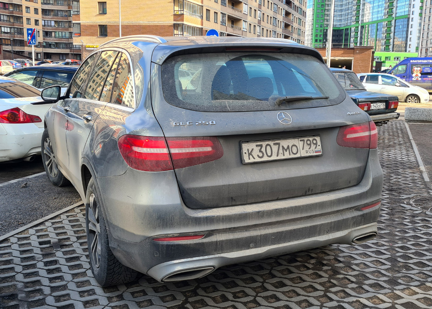 Санкт-Петербург, Mercedes-Benz GLC-Klasse № К 307 МО 799