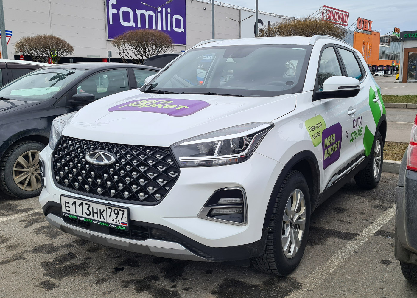 Санкт-Петербург, Chery Tiggo 4 № Е 113 НК 797