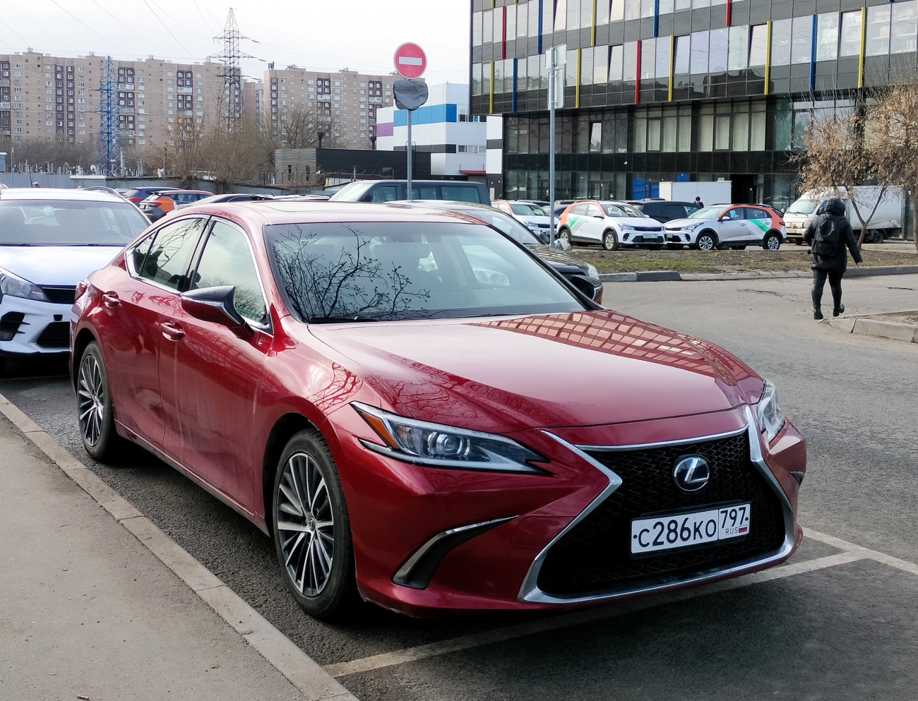 Москва, Lexus ES № С 286 КО 797
