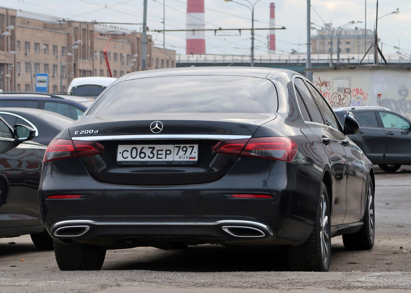 Межгород (Москва - Санкт-Петербург), Mercedes-Benz E-Klasse № С 063 ЕР 797