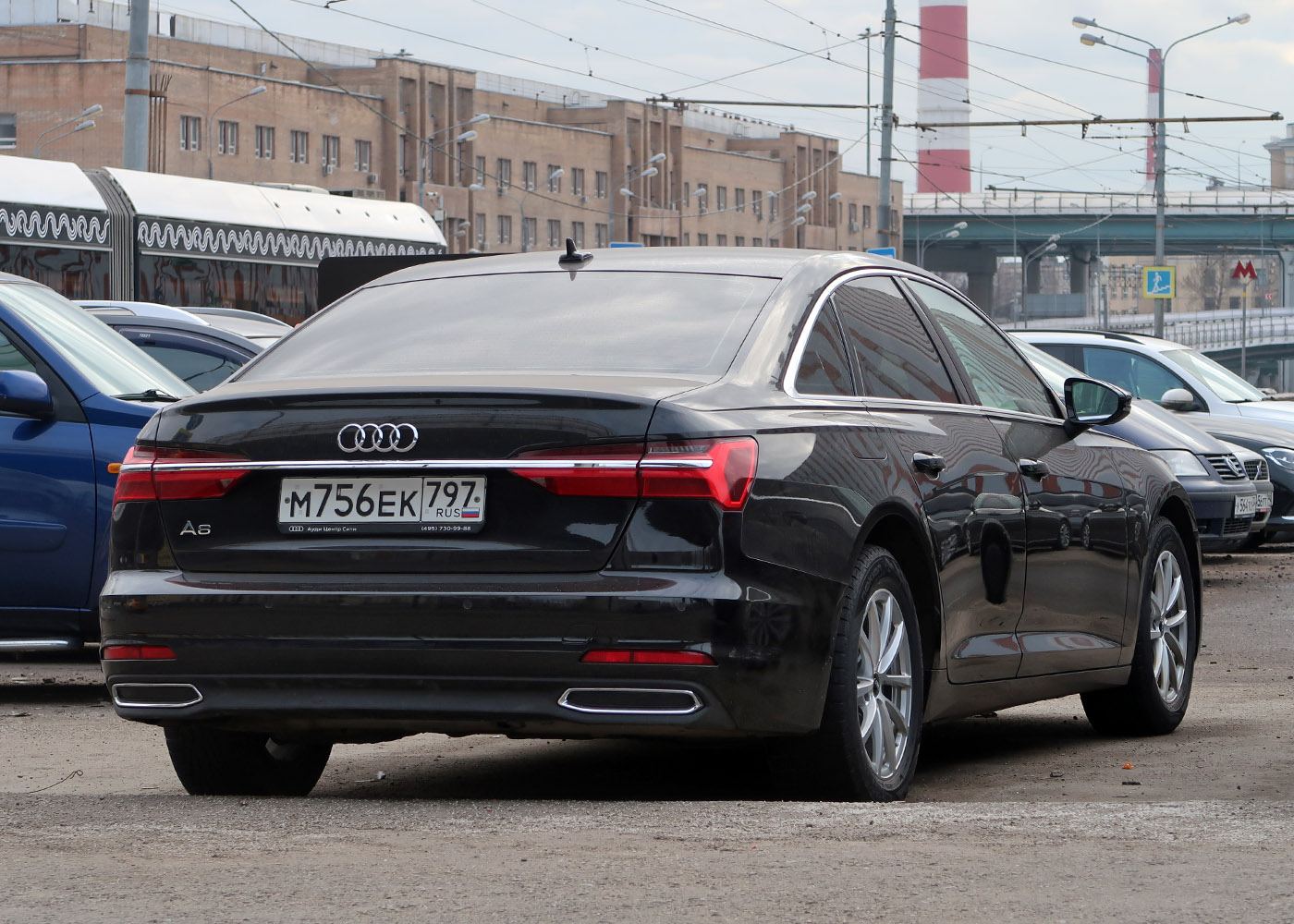 Москва, Audi A6 № М 756 ЕК 797