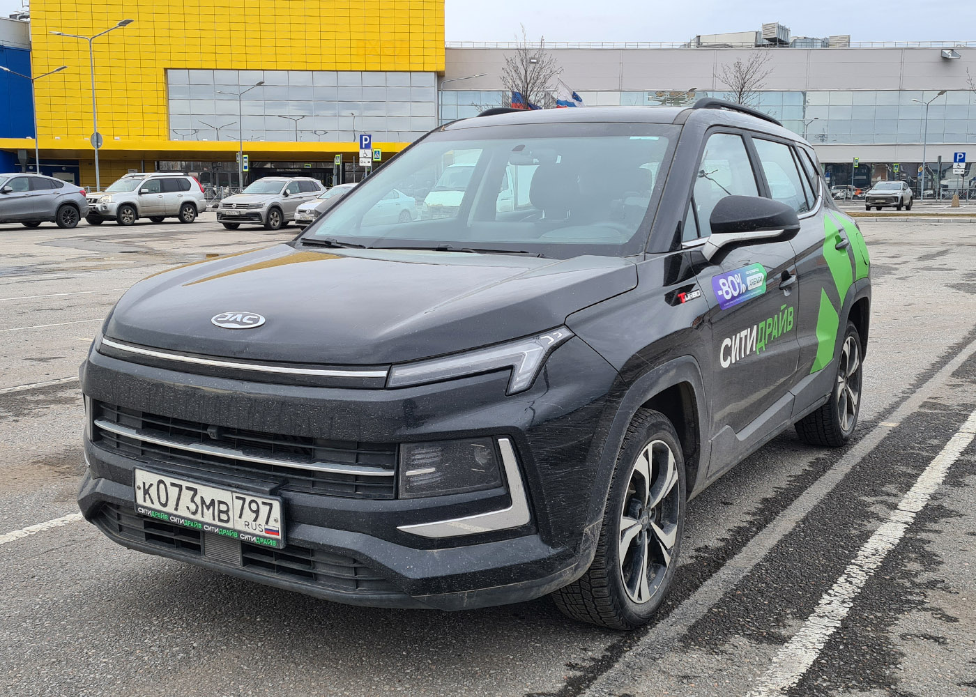 Санкт-Петербург, JAC JS4 № К 073 МВ 797