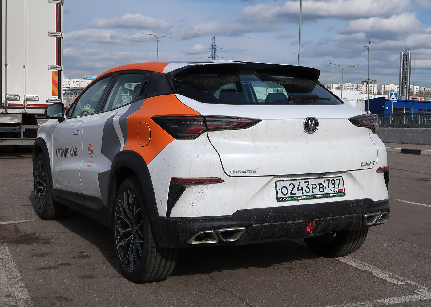 Москва, Changan UNI-T № О 243 РВ 797