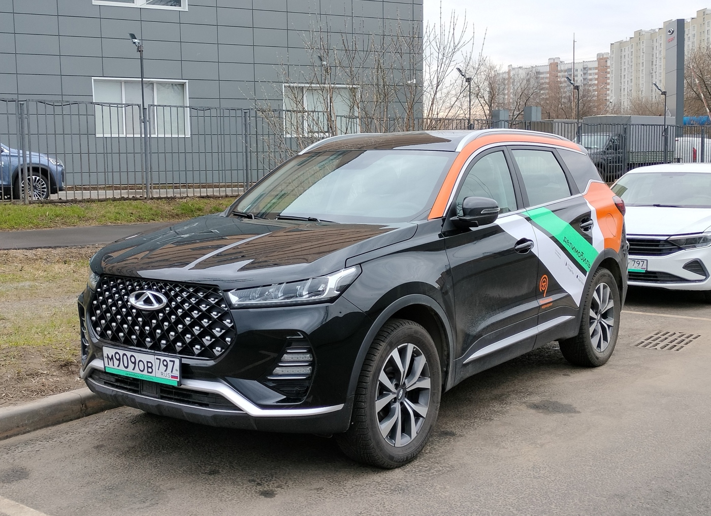 Москва, Chery Tiggo 7 № М 909 ОВ 797