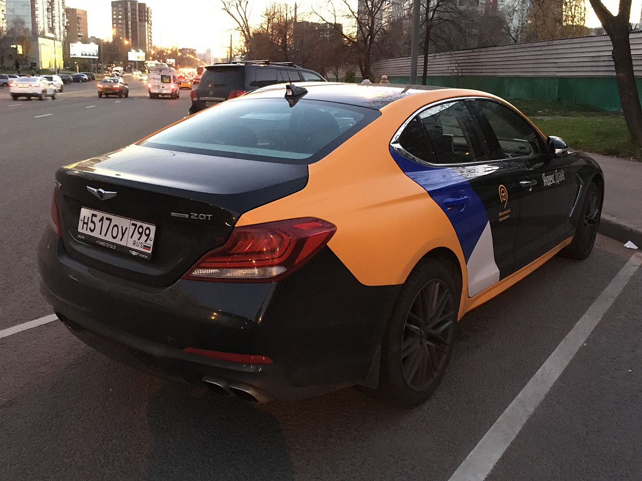 Москва, Genesis G70 № Н 517 ОУ 799
