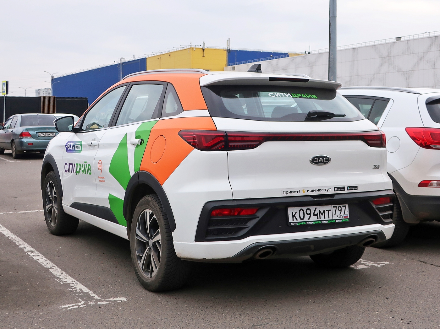 Москва, JAC JS6 № К 094 МТ 797