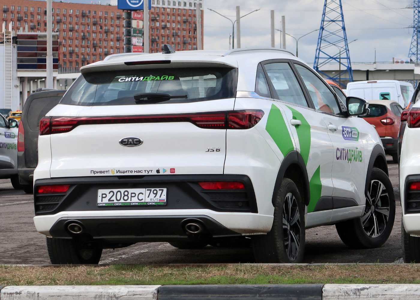 Санкт-Петербург, JAC JS6 № Р 208 РС 797