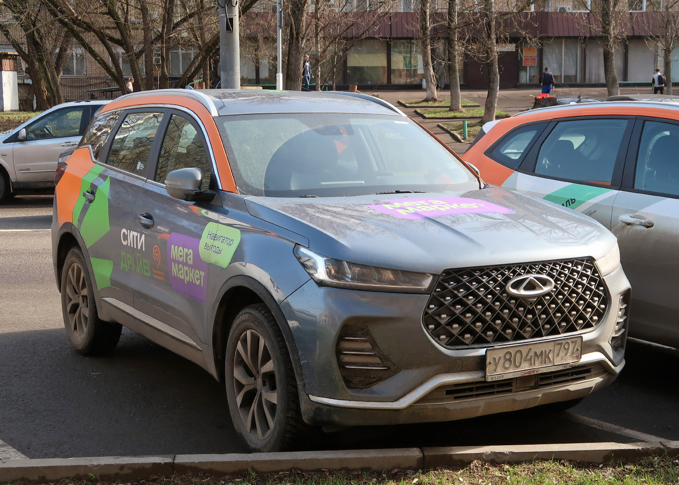 Москва, Chery Tiggo 7 № У 804 МК 797