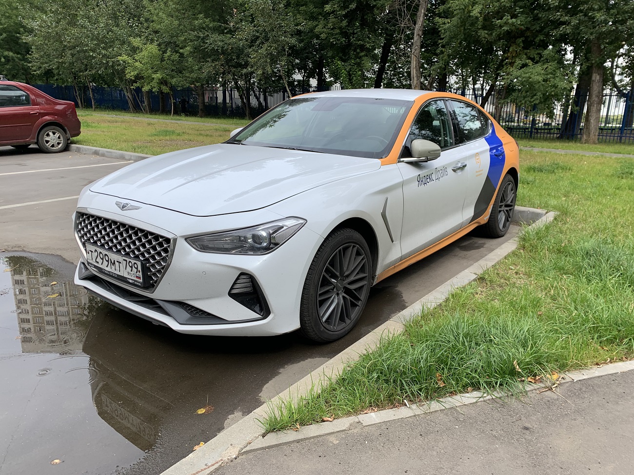 Москва, Genesis G70 № Т 299 МТ 799