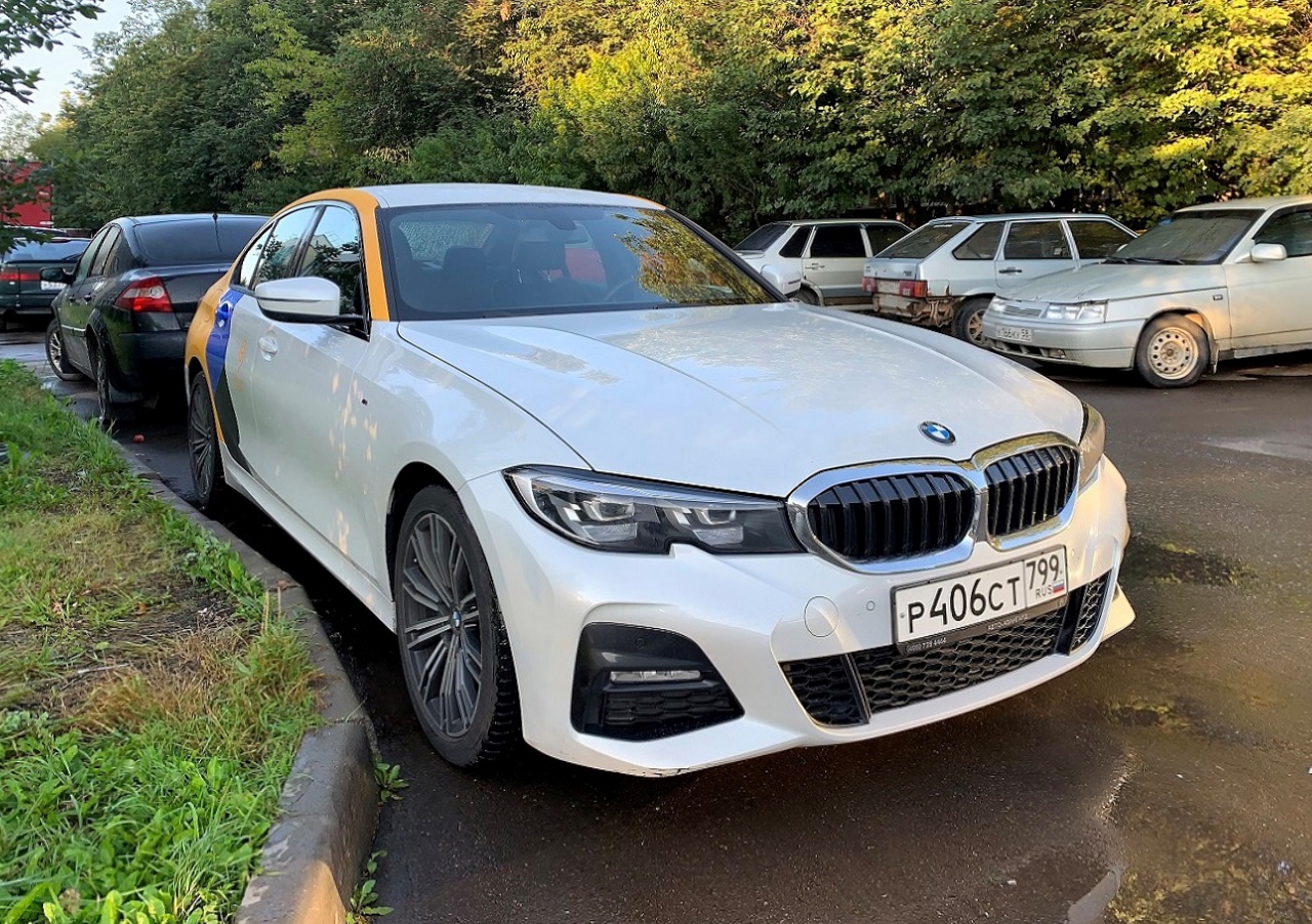 Москва, BMW 3 Series № Р 406 СТ 799