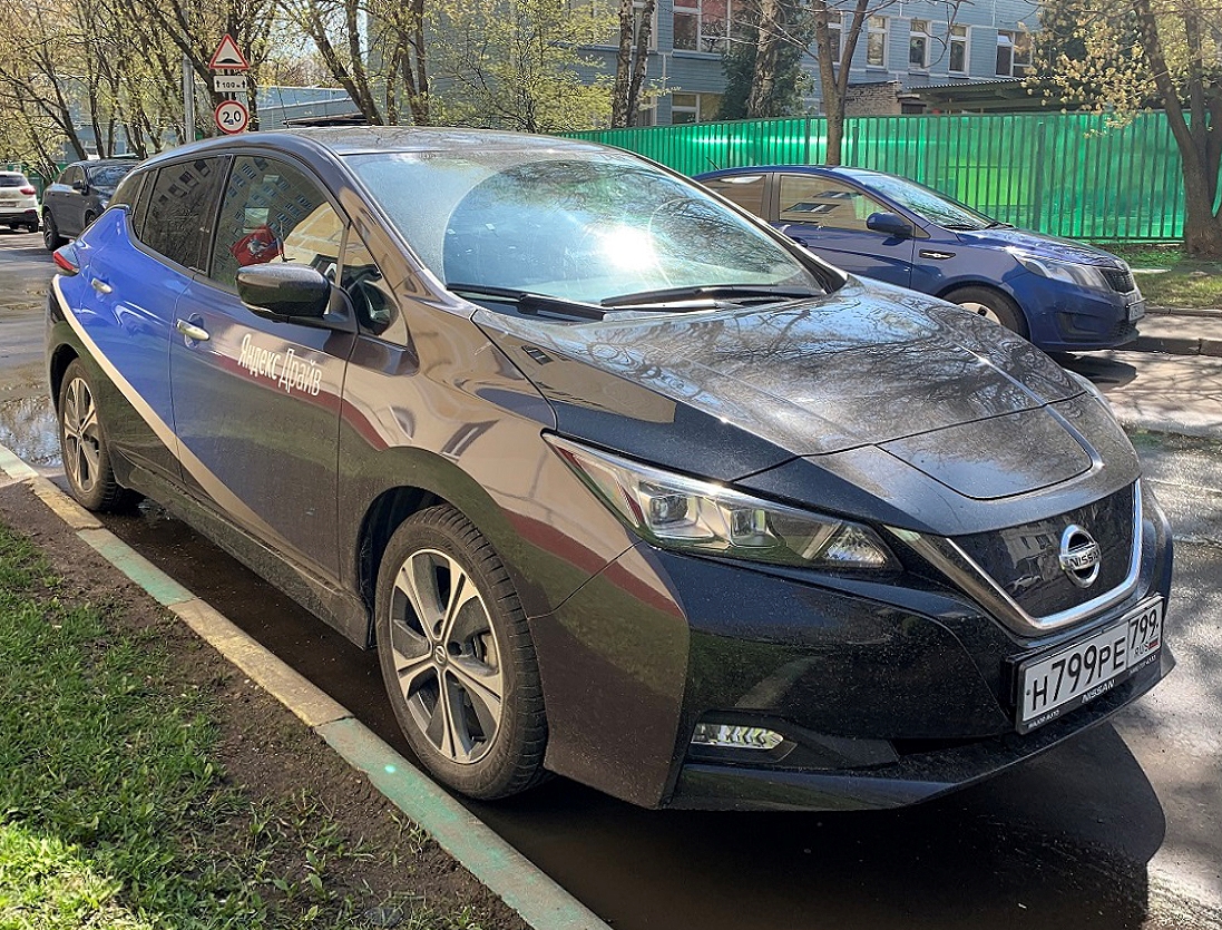 Москва, Nissan Leaf № Н 799 РЕ 799
