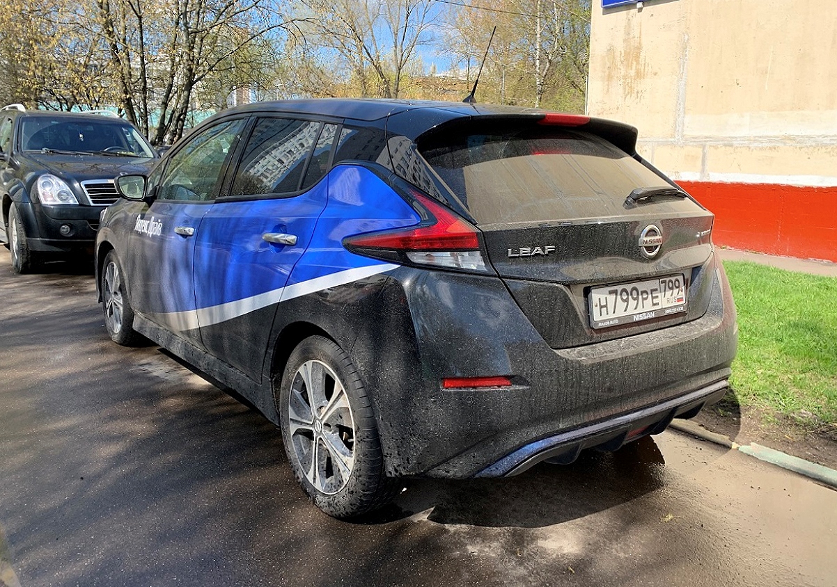 Москва, Nissan Leaf № Н 799 РЕ 799