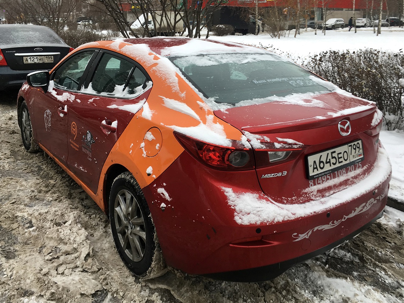 Москва, Mazda 3 № А 645 ЕО 799