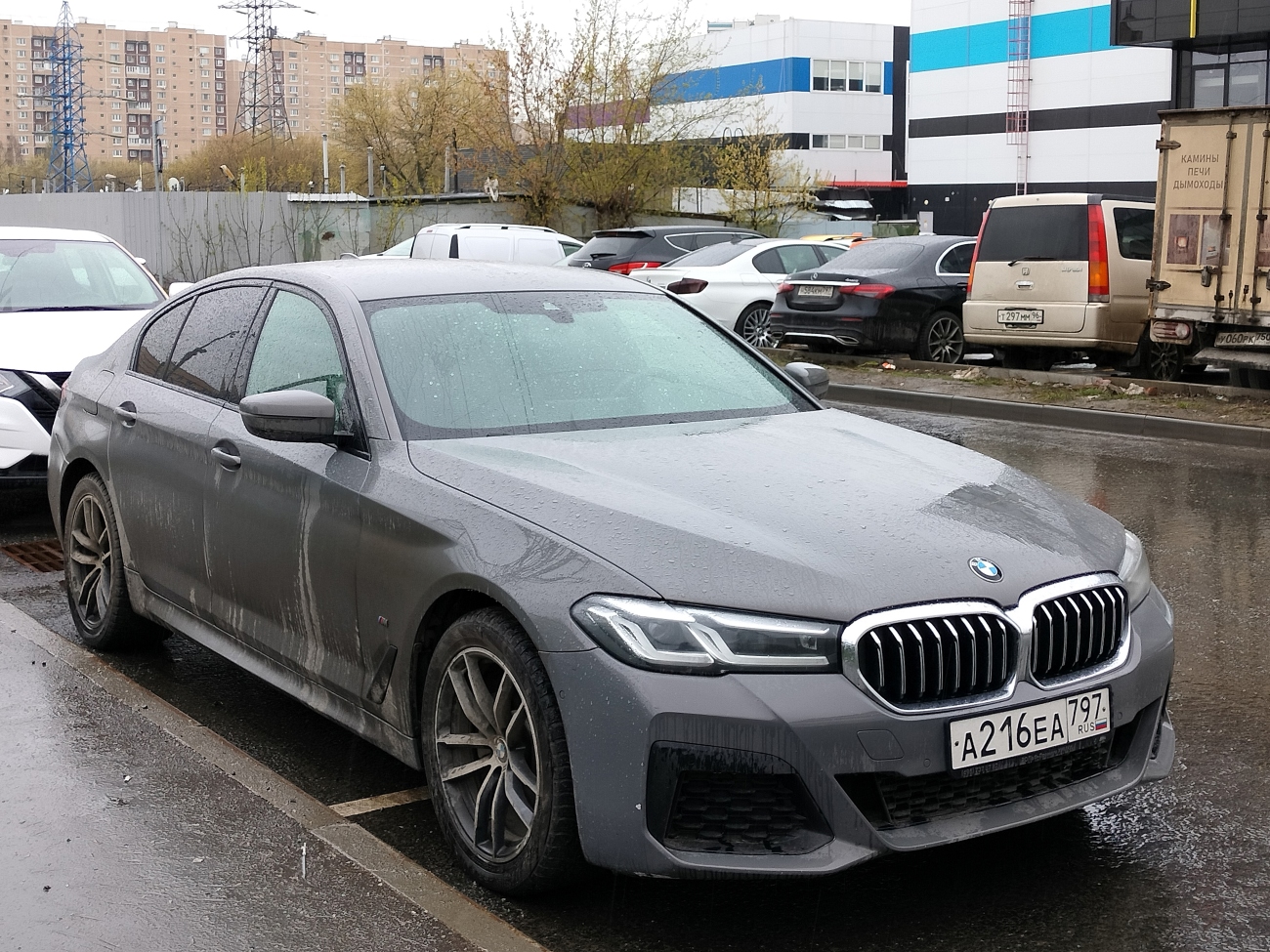 Москва, BMW 5 Series № А 216 ЕА 797
