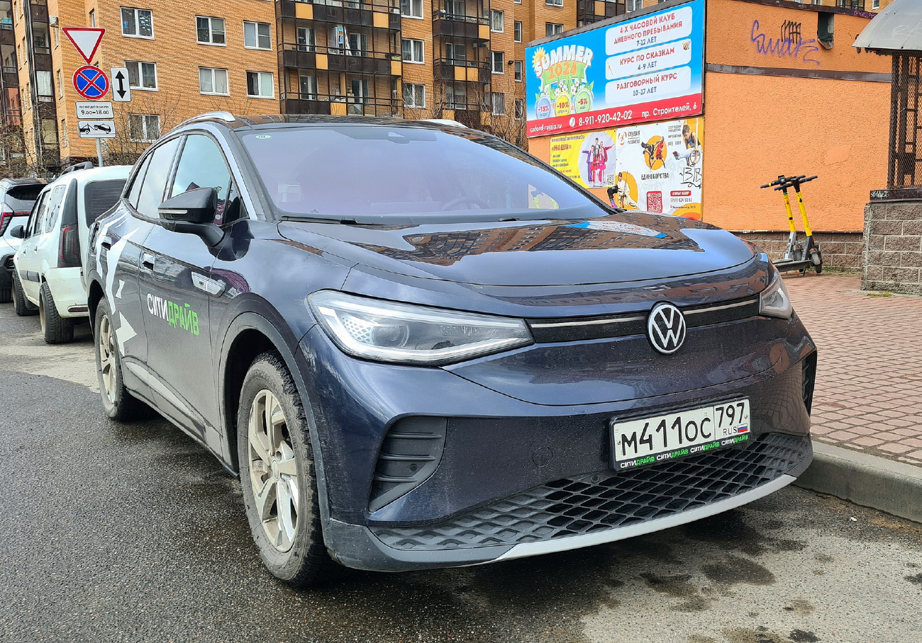 Санкт-Петербург, Volkswagen ID.4 № М 411 ОС 797