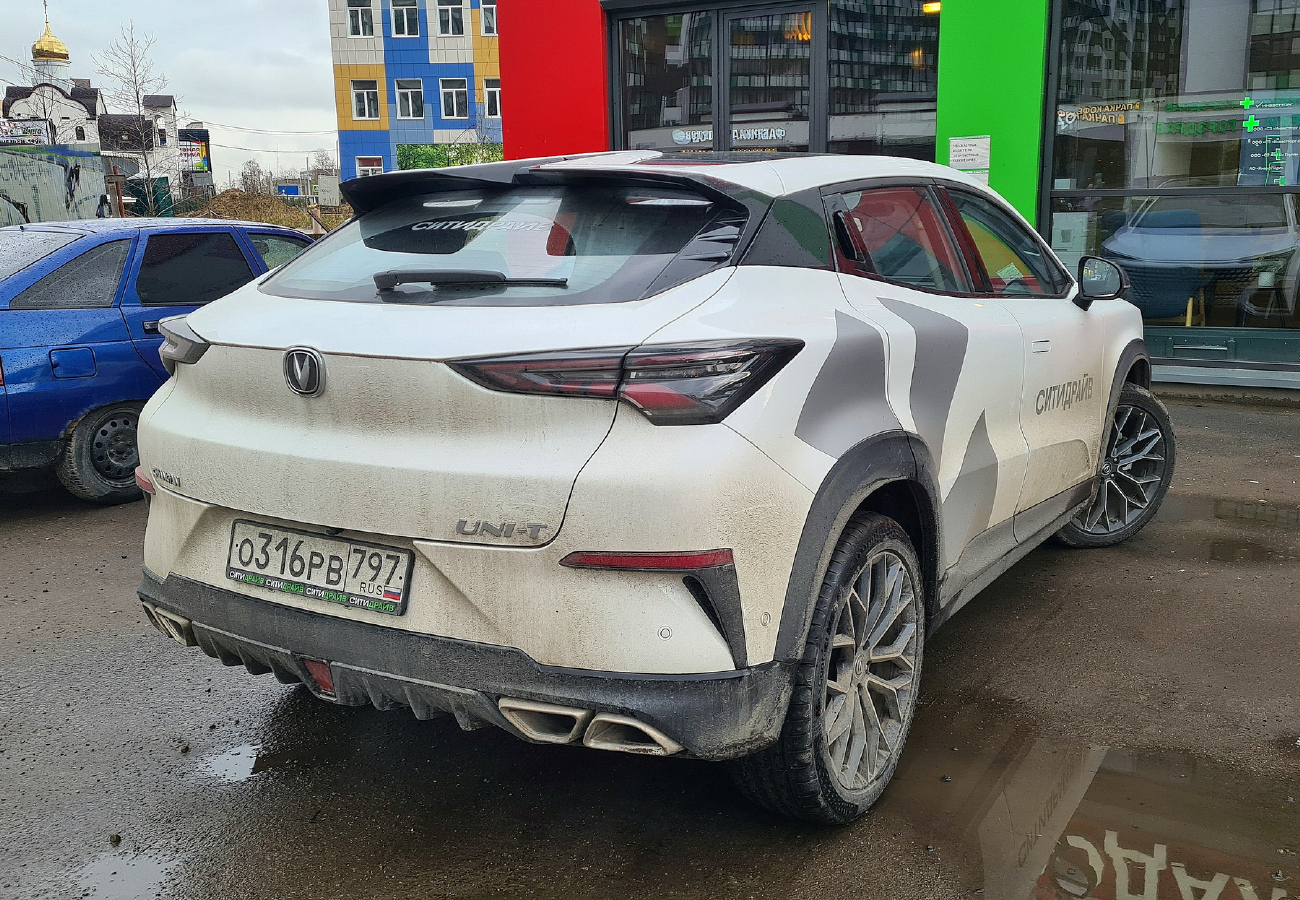Санкт-Петербург, Changan UNI-T № О 316 РВ 797