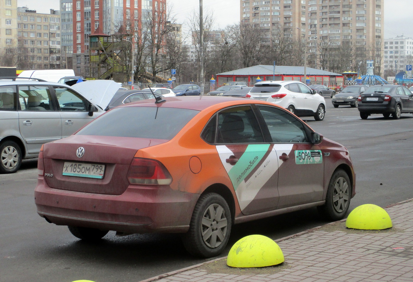 Санкт-Петербург, Volkswagen Polo № Х 185 ОМ 799