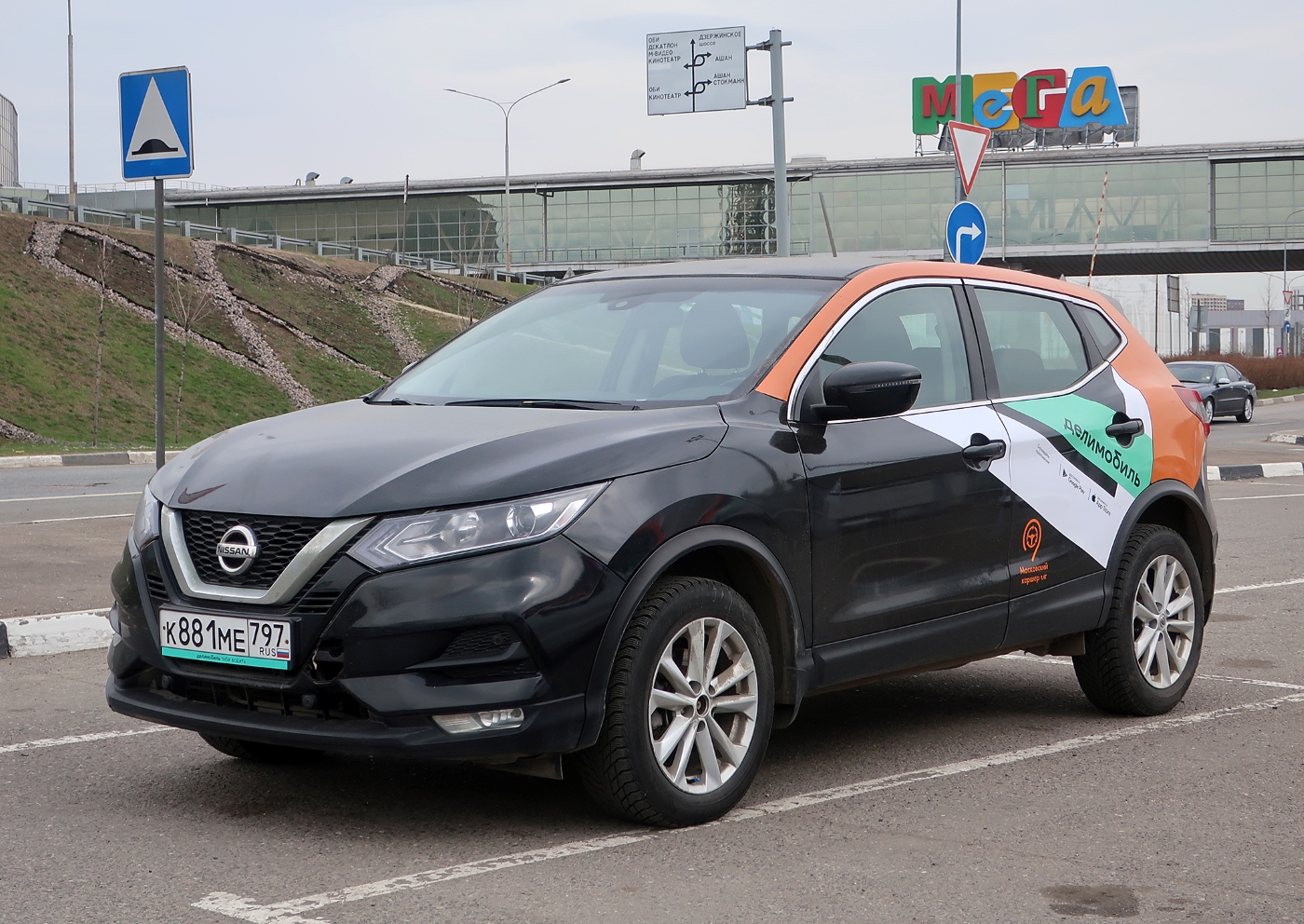 Москва, Nissan Qashqai № К 881 МЕ 797
