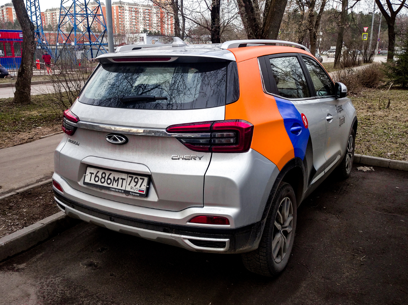 Москва, Chery Tiggo 4 № Т 686 МТ 797