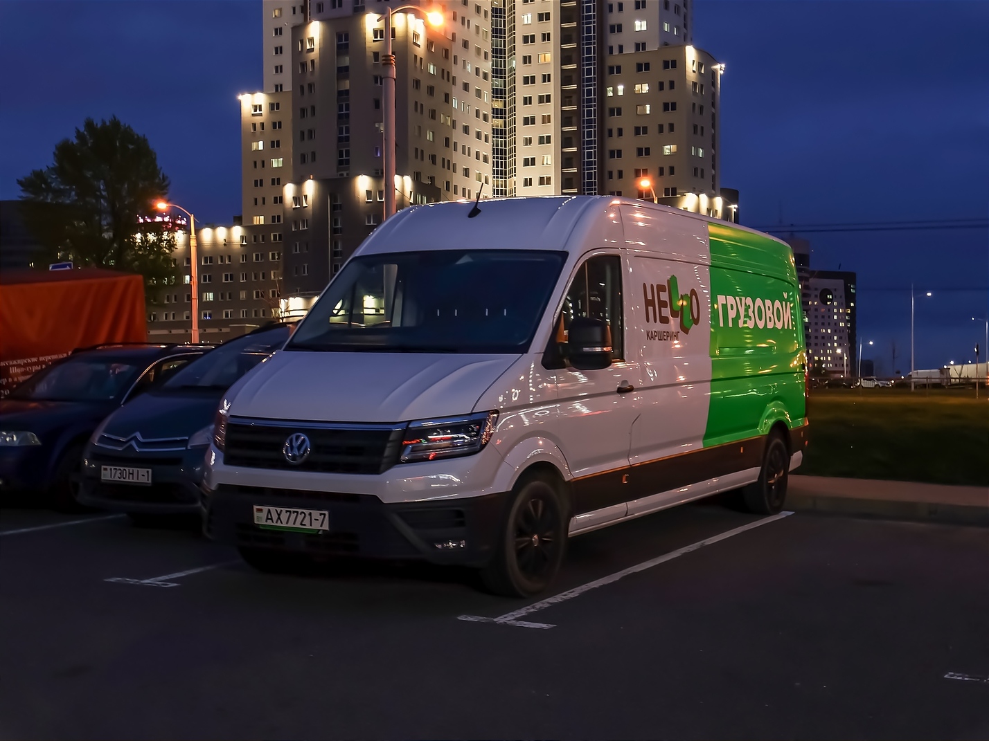 Минск, Volkswagen Crafter № AX 7721-7