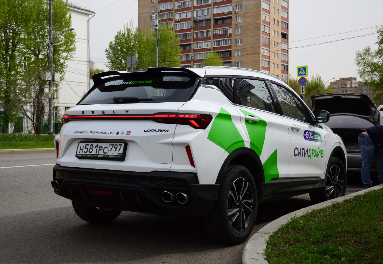 Санкт-Петербург, Geely Coolray № Н 581 РС 797