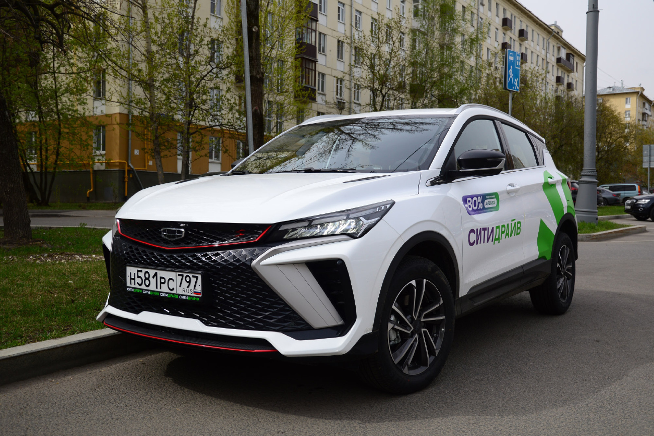 Санкт-Петербург, Geely Coolray № Н 581 РС 797