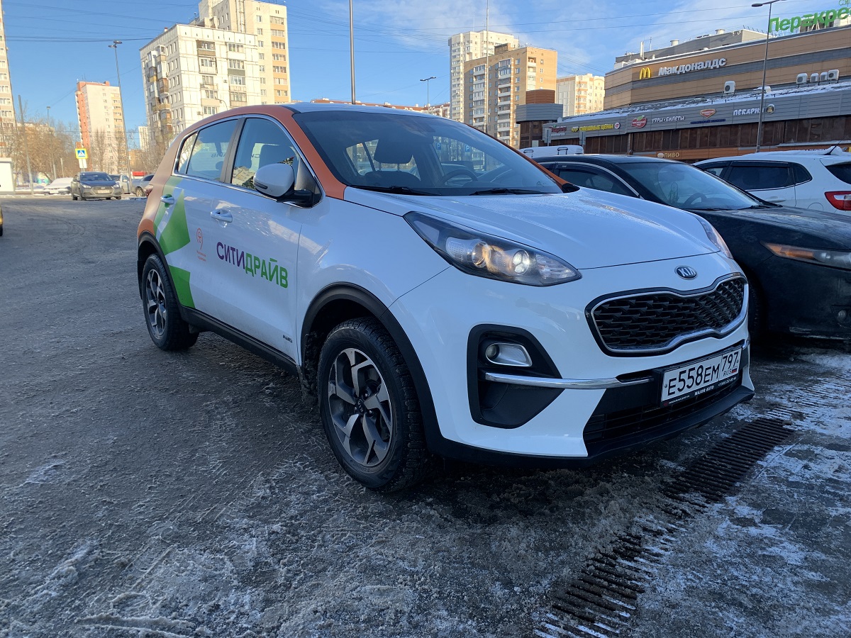 Москва, KIA Sportage № Е 558 ЕМ 797