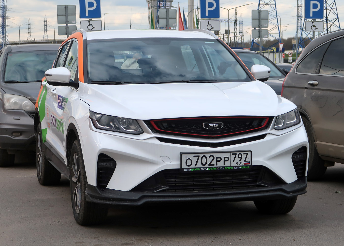 Москва, BelGee X50 № О 702 РР 797