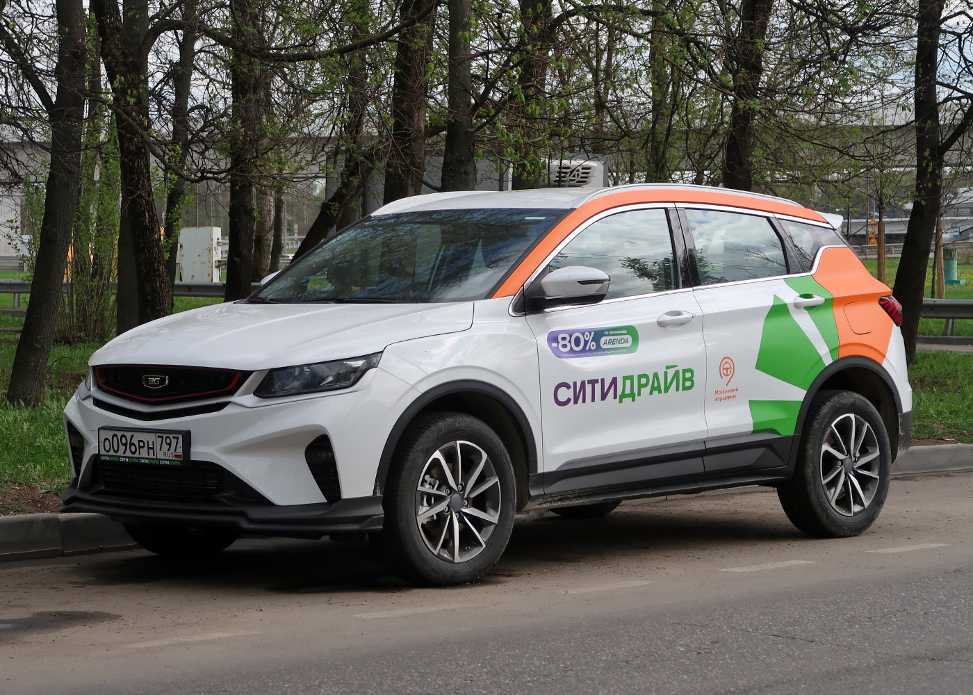 Москва, BelGee X50 № О 096 РН 797