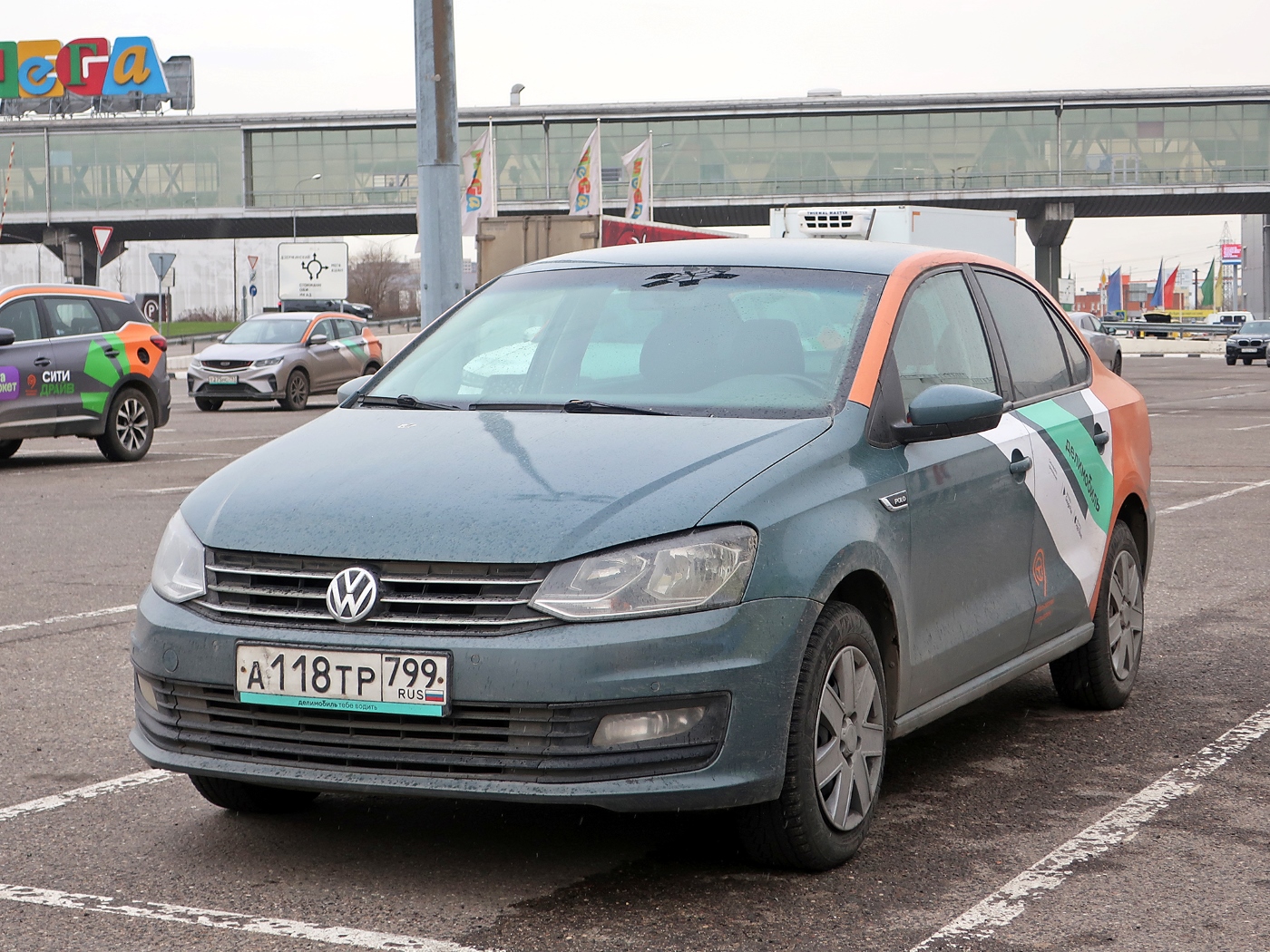 Москва, Volkswagen Polo № А 118 ТР 799