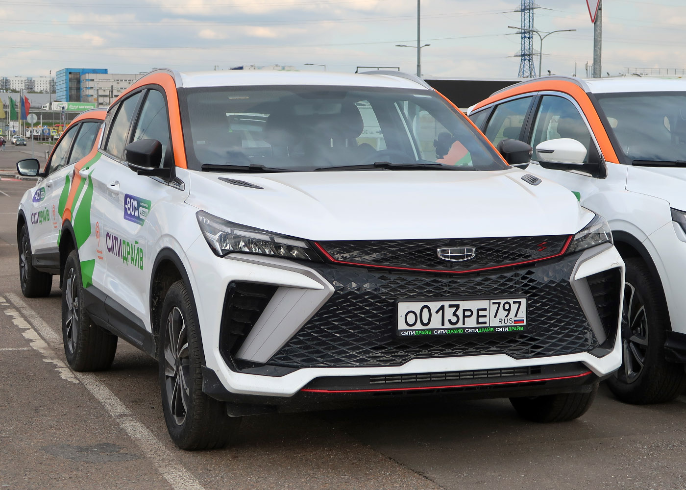 Москва, Geely Coolray № О 013 РЕ 797