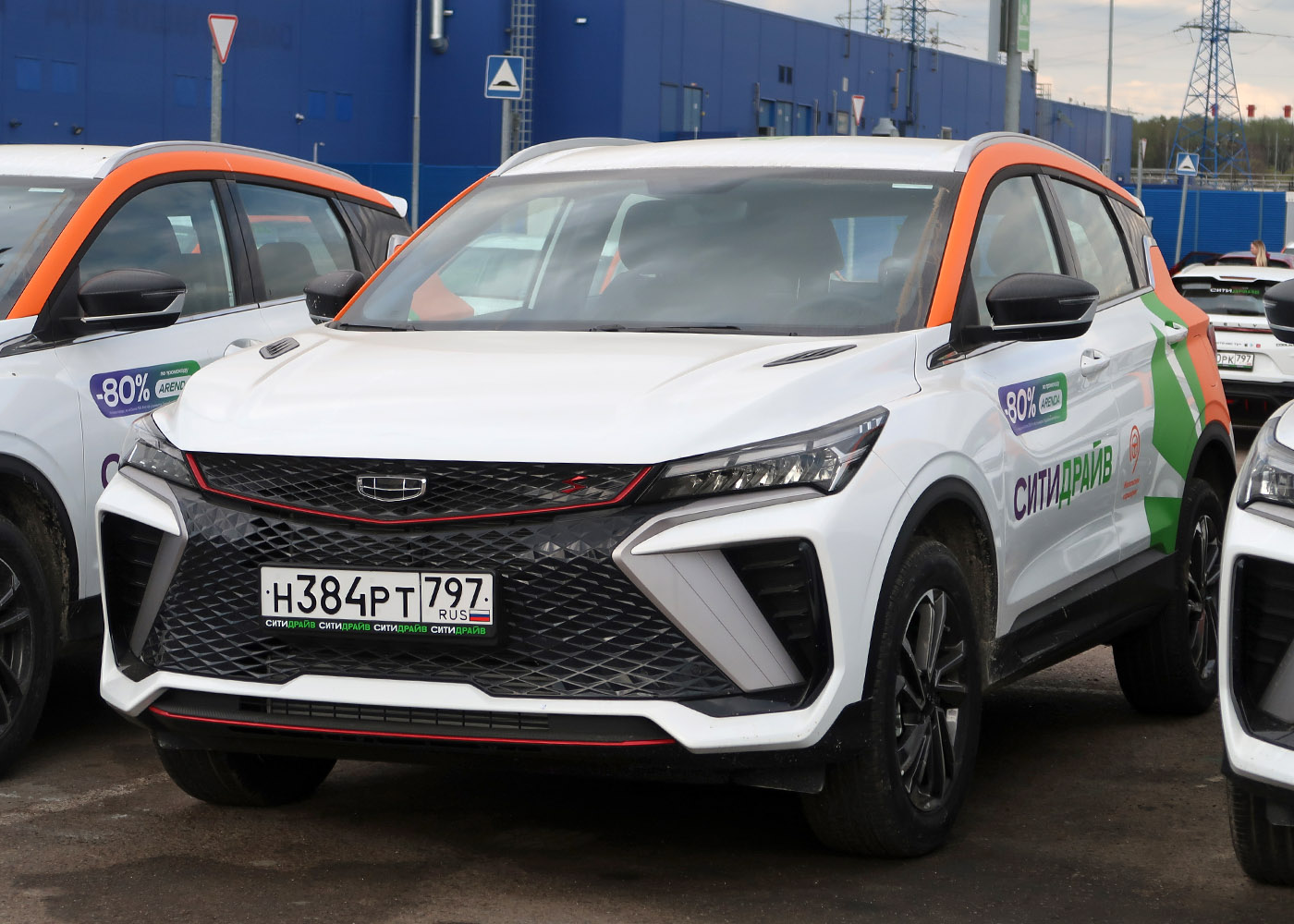 Москва, Geely Coolray № Н 384 РТ 797