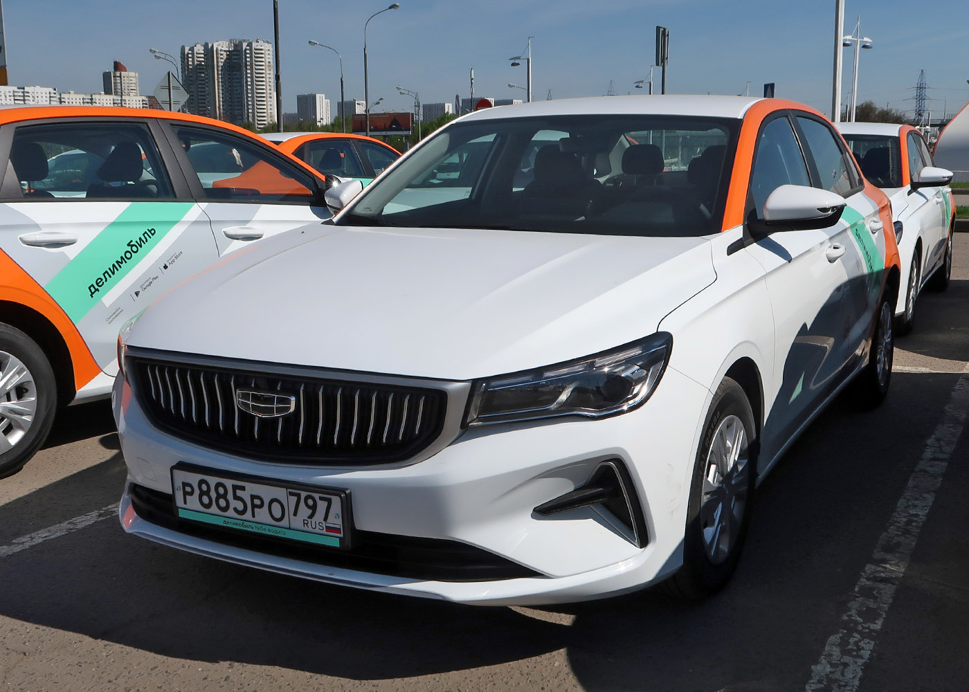 Москва, Geely Emgrand № Р 885 РО 797