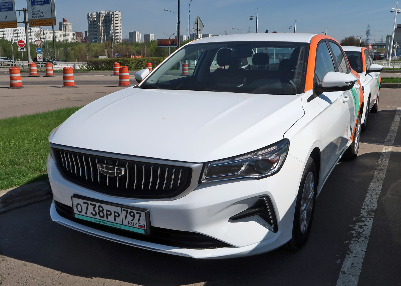 Москва, Geely Emgrand № О 738 РР 797
