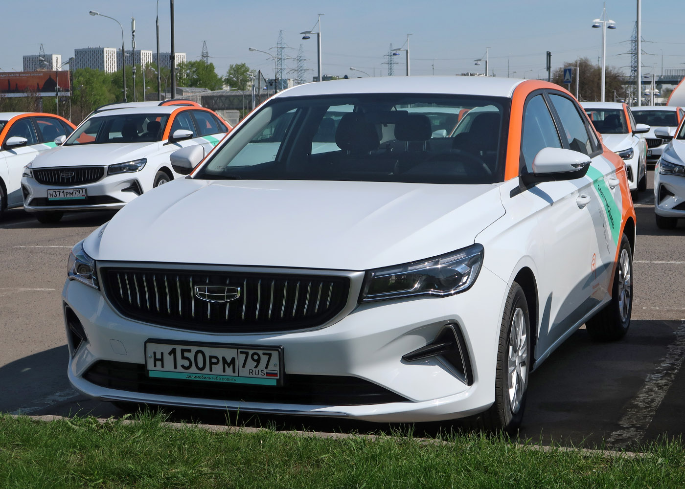 Москва, Geely Emgrand № Н 150 РМ 797