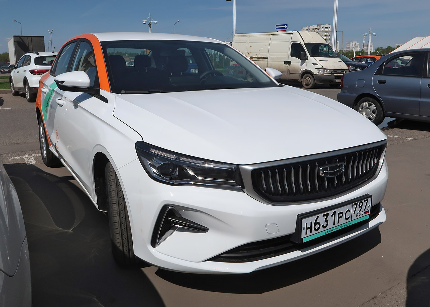 Москва, Geely Emgrand № Н 631 РС 797
