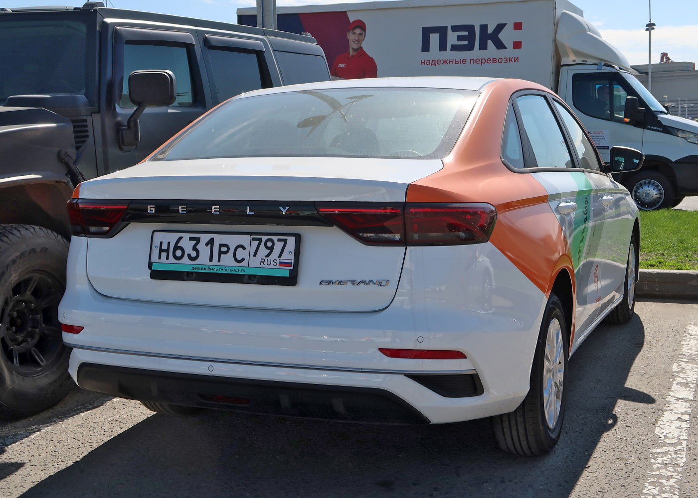 Москва, Geely Emgrand № Н 631 РС 797