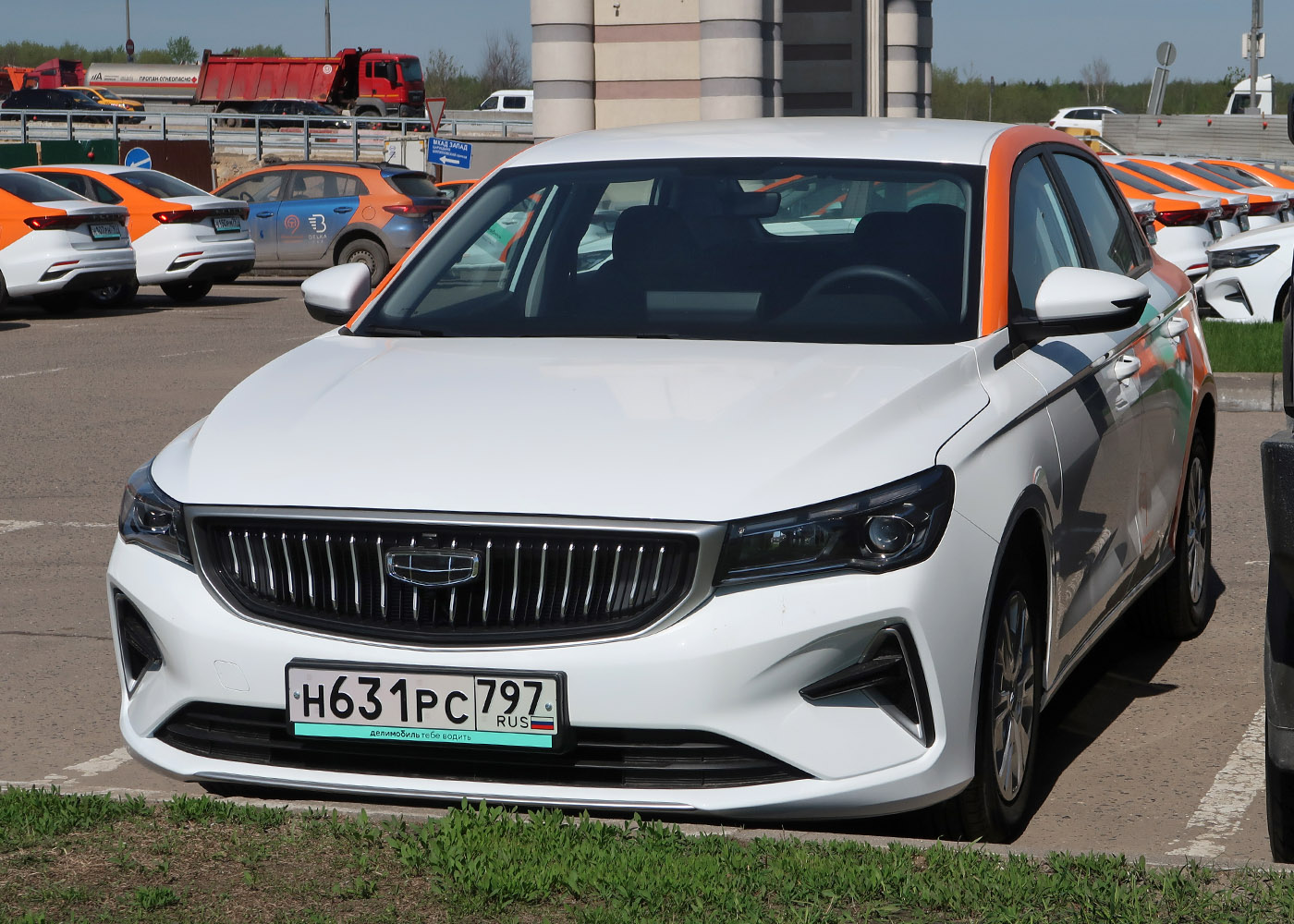 Москва, Geely Emgrand № Н 631 РС 797