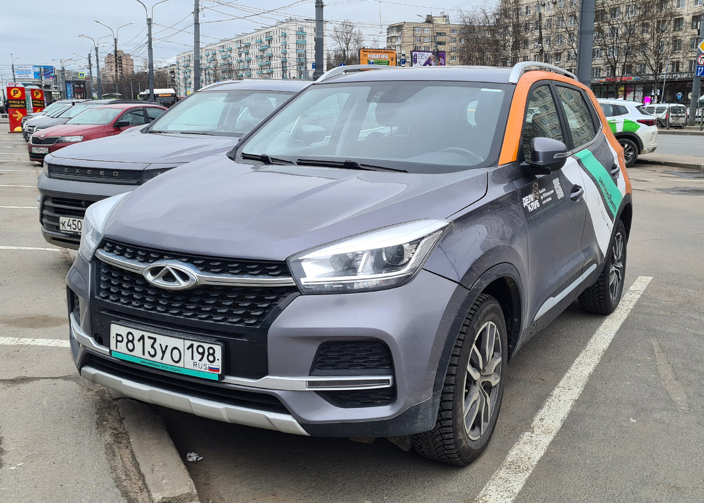 Санкт-Петербург, Chery Tiggo 4 № Р 813 УО 198
