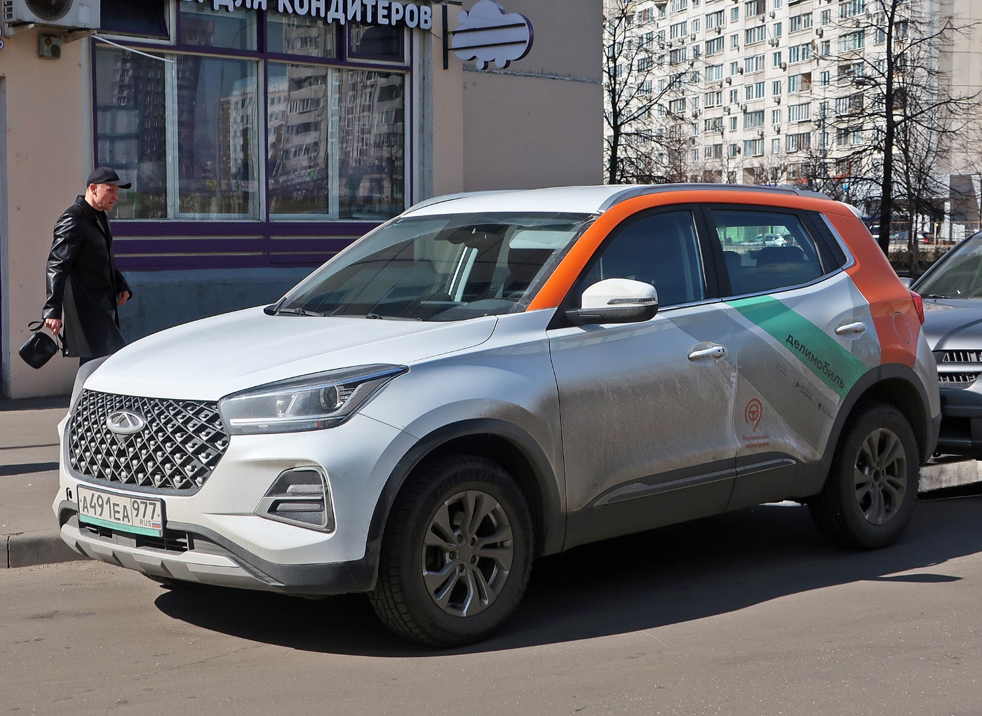 Москва, Chery Tiggo 4 № А 491 ЕА 977