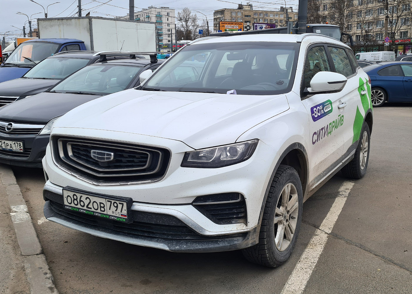Санкт-Петербург, Geely Atlas № О 862 ОВ 797